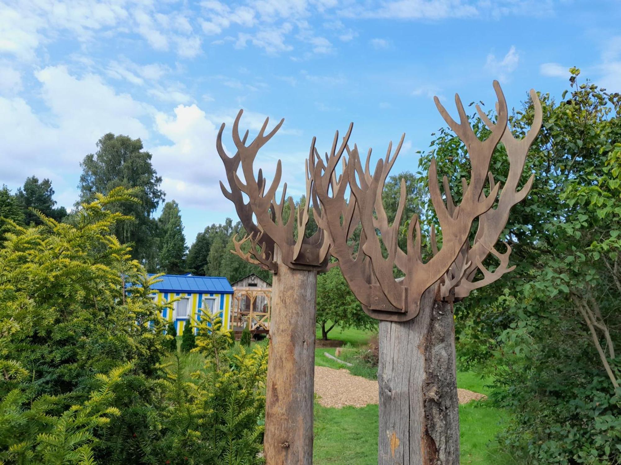 Glamping Fluffy Horns - Glempings Pukainie Ragi Hotel Plienciems Exterior photo